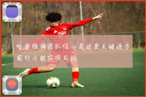 哈登强调团队信心是逆袭关键逐步前行方能实现目标